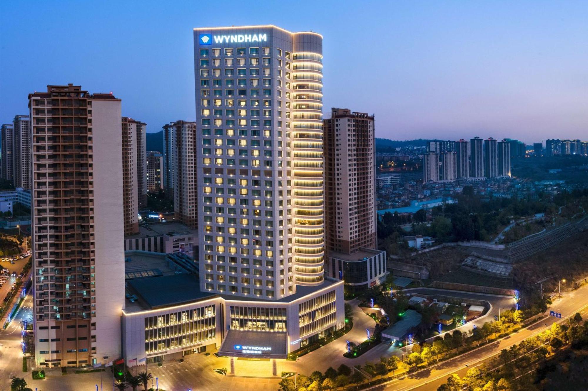 Kunming Huiyue Wyndham Hotel Exteriér fotografie